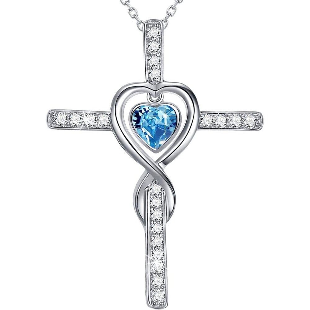 Love Infinity Necklace For Women Christmas Jewelry Birthday Gifts Wife Mom Novem